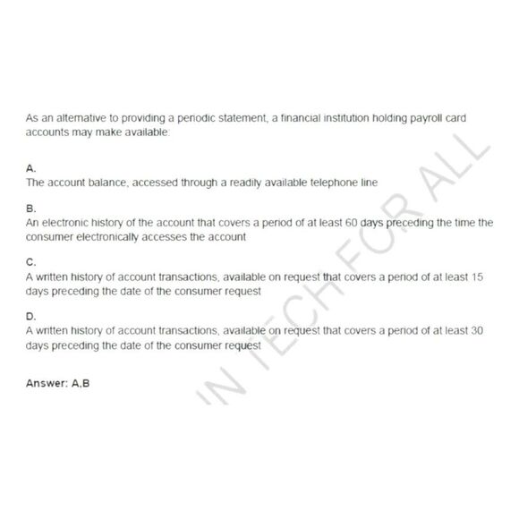 Printout CRCM Certified Regulatory Compliance Manager Exam Study Guide - Picture 6 of 6